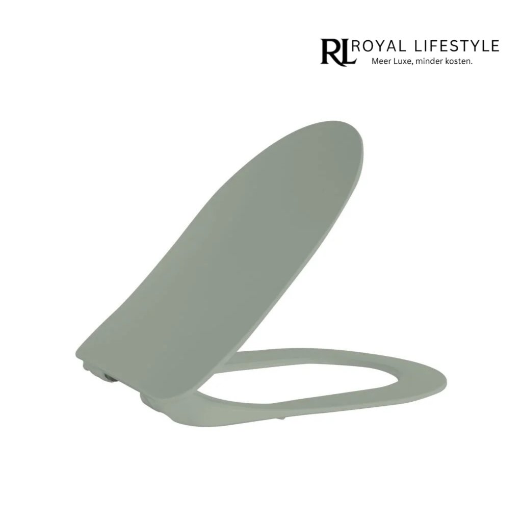 LYSKA WC-Zitting – Duroplast – Inox Scharnieren – Softclose – Nijlgroen