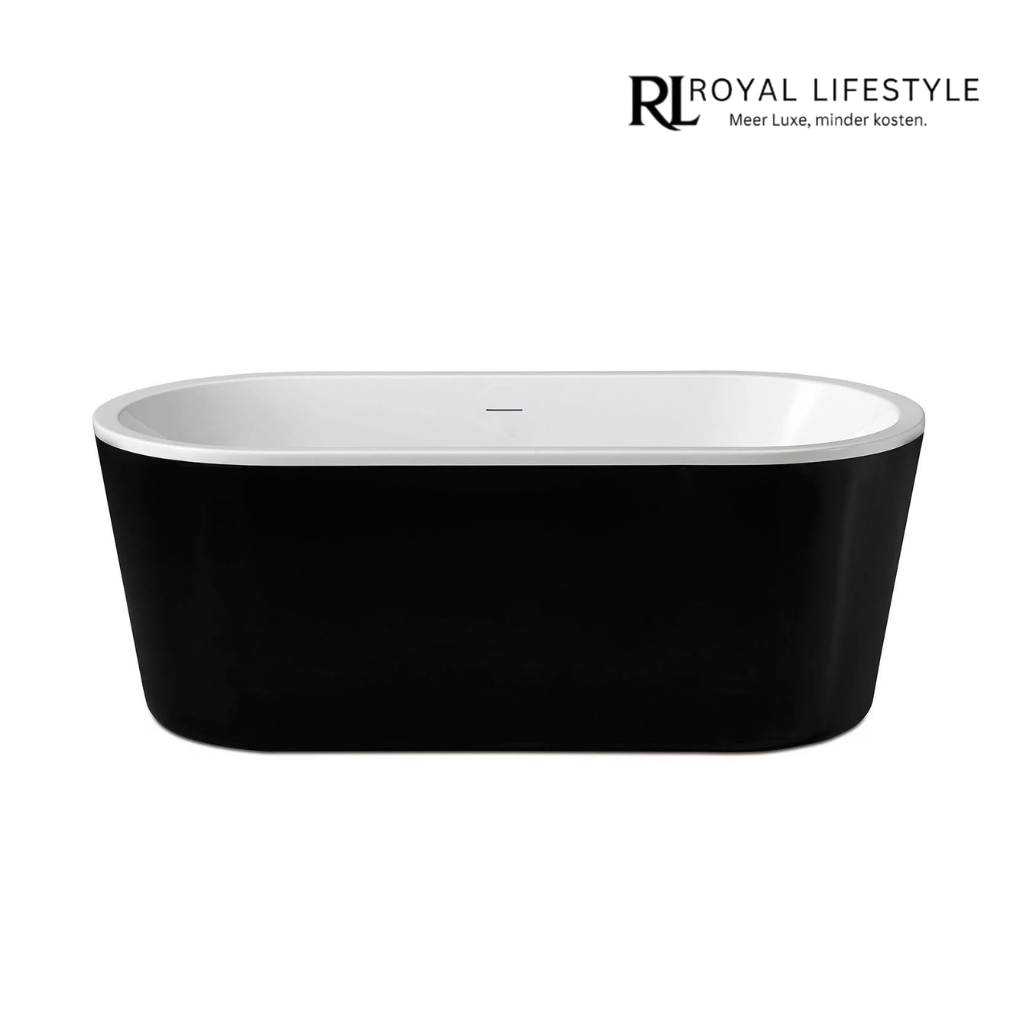 LYSKA Wiesbaden – Nero Vrijstaand Ligbad 178x80 cm