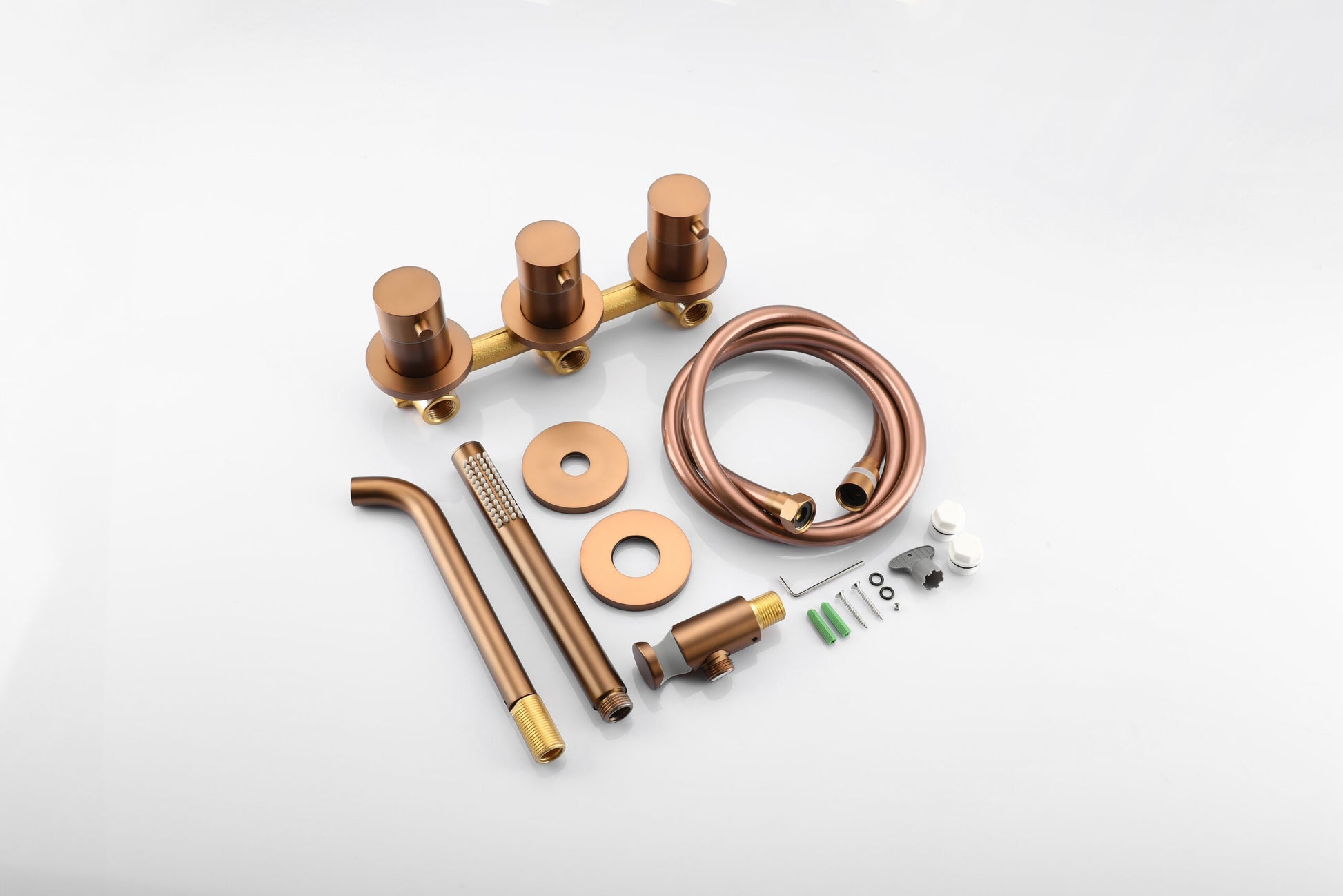 Kleinmann – Inbouw Badkraan – Geborsteld Brons