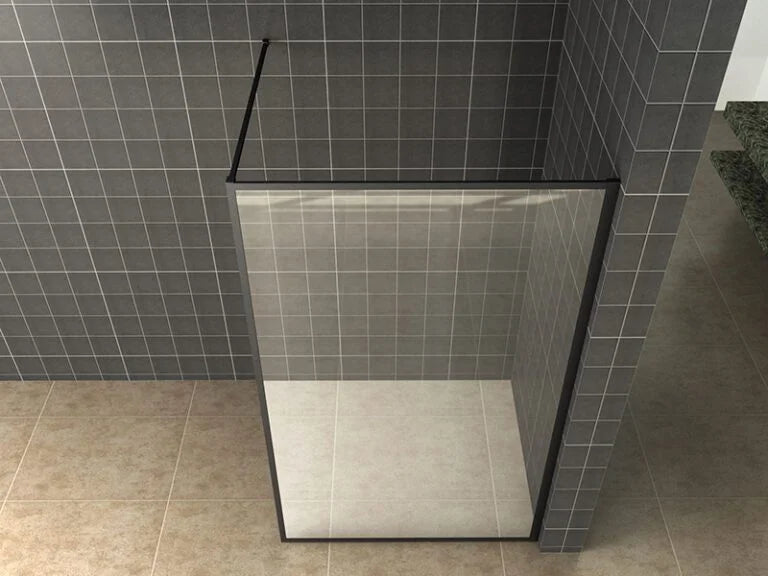 LYSKA Square Inloopdouche 800×2000 mm – 10 mm Veiligheidsglas met NANO-Coating