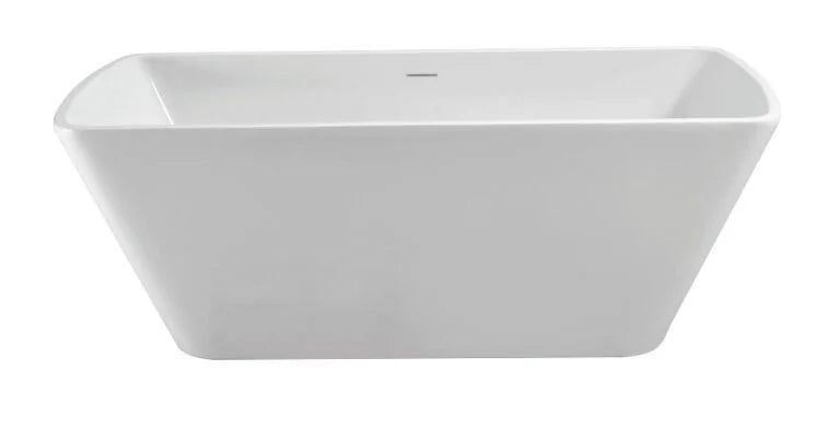 LYSKA Larx – Vrijstaand Vierkant Acryl Ligbad 170 x 78 cm