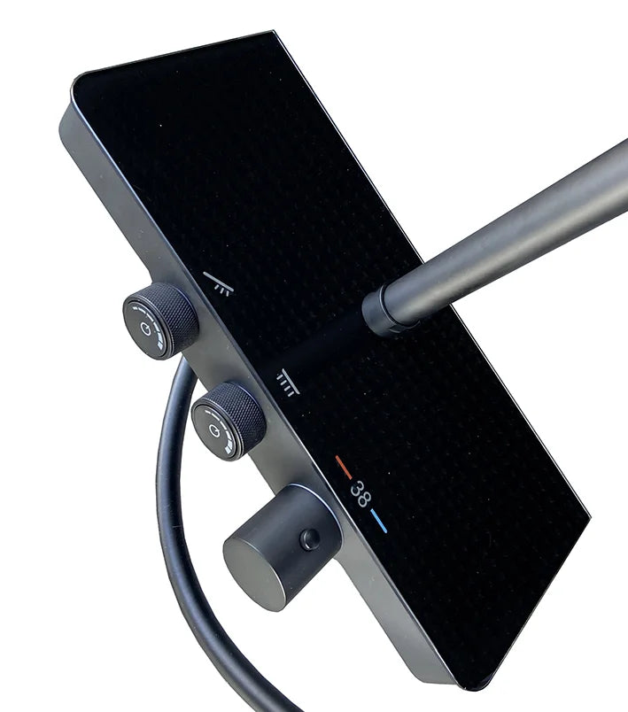 LYSKA Wiesbaden Nuovo Opbouw Doucheset met Planchet – Mat Zwart