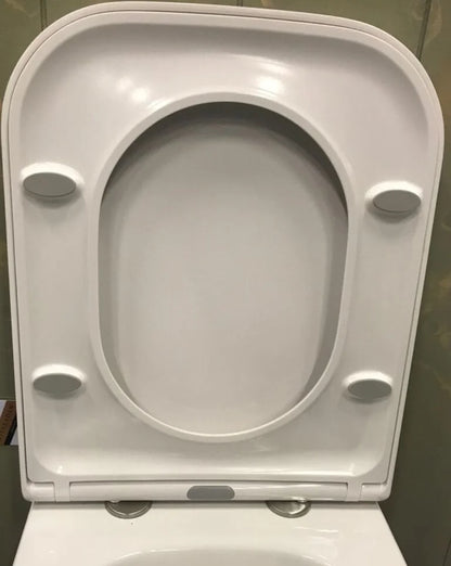 LYSKA Wiesbaden Sky Verkort Wandcloset met Softclose Quick-Release Zitting