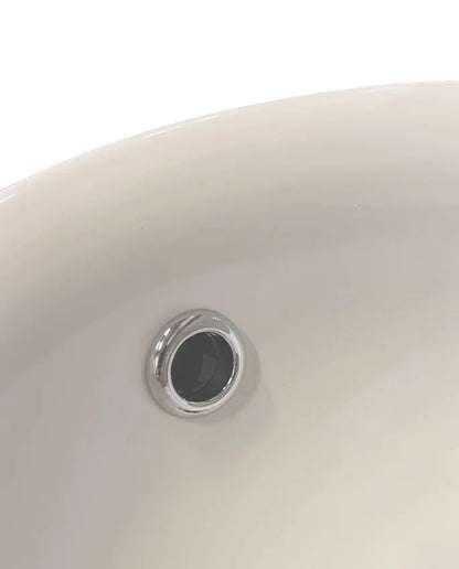 LYSKA Porta Hoekfontein – 35×35×14,5 cm – Wit – Met Voorzijde Overloop