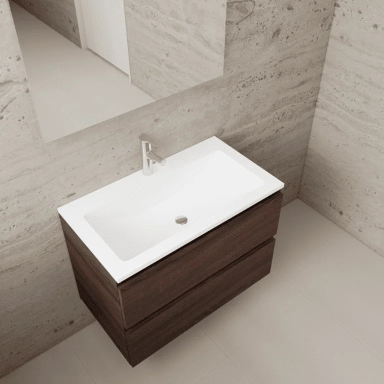 Gliss Design Wasmeubel – 80 cm – Sonoma Choco