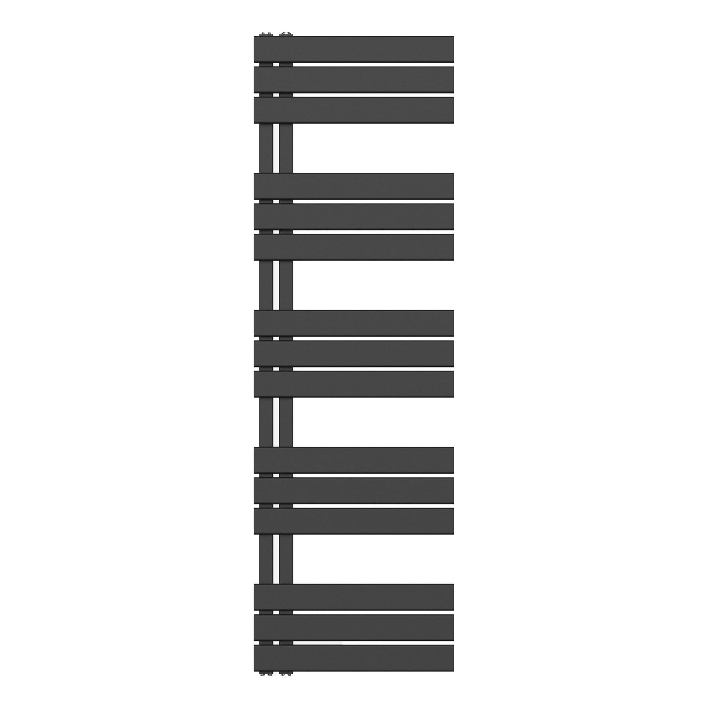 Belrad – Elektrische Handdoekradiator met Linkse Aansluiting – 755 Watt – 1600×500 mm – Mat zwart