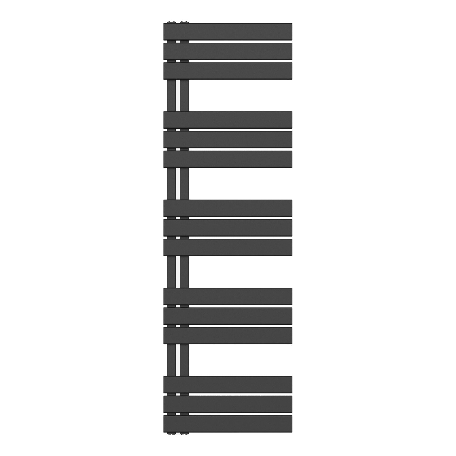 Belrad – Elektrische Handdoekradiator met Linkse Aansluiting – 755 Watt – 1600×500 mm – Mat zwart