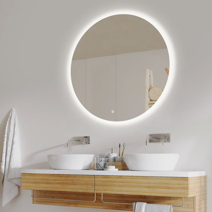 Viidako - Järvii LED Badkamerspiegel - 120 cm Ø