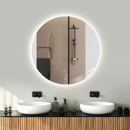 Viidako - Järvii LED Badkamerspiegel - 120 cm Ø