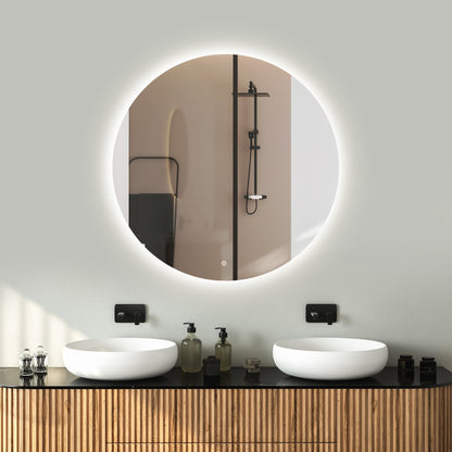 Viidako - Järvii LED Badkamerspiegel - 60 cm ø