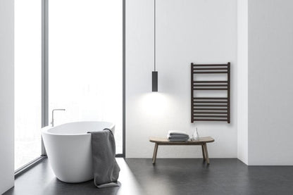 Viidako – Kimii Handdoekradiator – Mat Zwart – Vierkant – 800×500 – Design – Kwaliteit