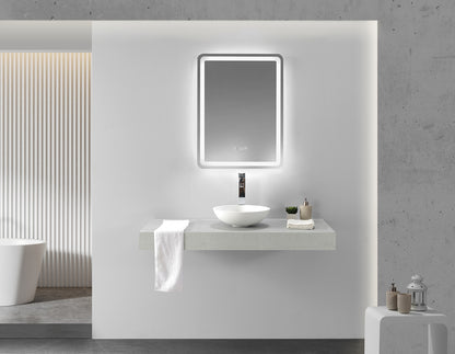 Sani Solid – Waskom – Solid Surface Geneve- mat wit – 41 x 41 x 15 cm