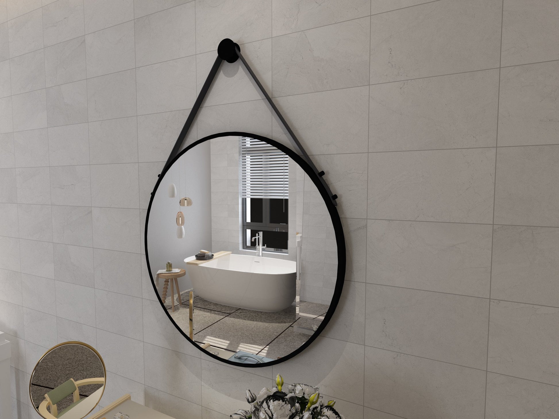 Viidako - Miista Badkamerspiegel - 100Øcm