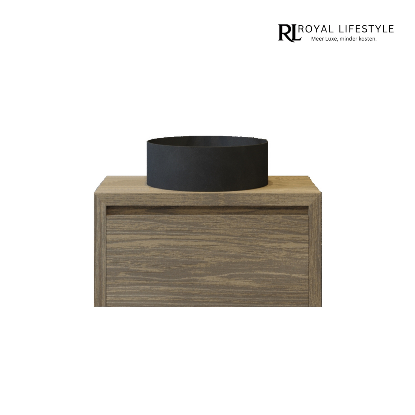 LYSKA Design – Ares – Onderkast – Castlebrown -80 cm