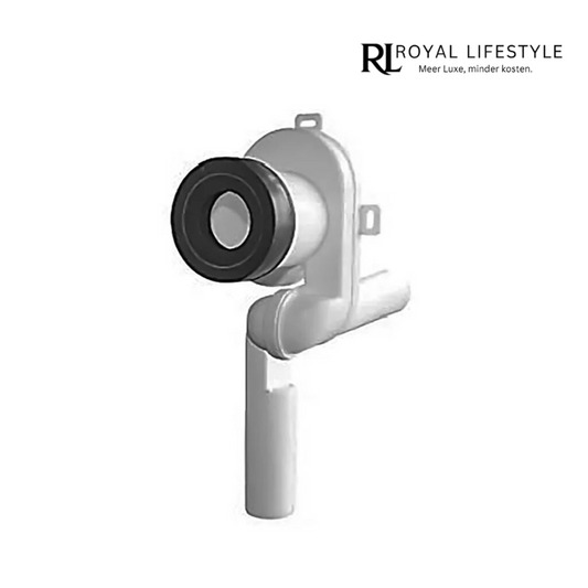 LYSKA - Urinoir Sifon  Horizontaal & Verticaal – Kunststof – Universele Aansluiting