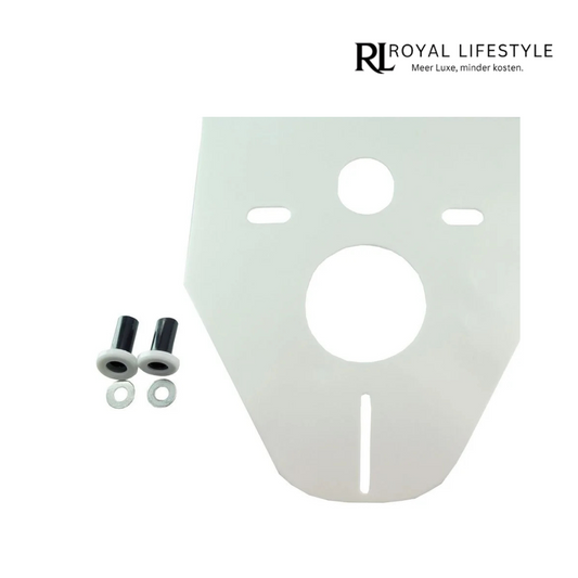 LYSKA Wandcloset Isolatie-Set – 5 mm Dikte – Geluids- en Trillingsdempend