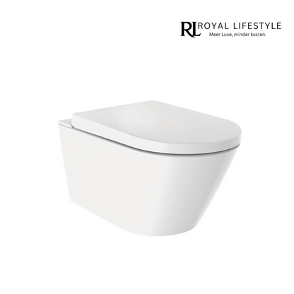 LYSKA Wiesbaden Vesta-ECO Rimless Wand Douche-WC zonder Föhn