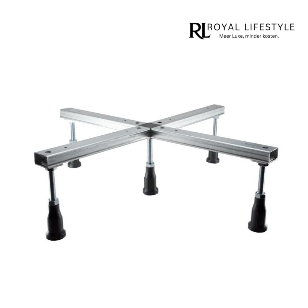 LYSKA Universele 5-delige Luxe Douchebak-Potenset – Verstelbaar 105-150mm