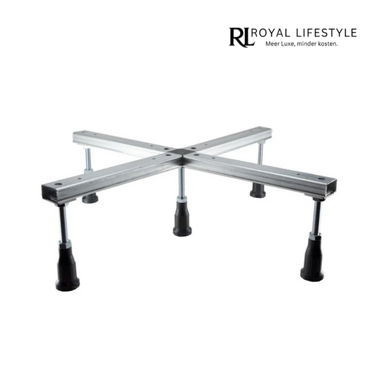 LYSKA Universele 5-delige Luxe Douchebak-Potenset – Verstelbaar 105-150mm