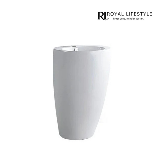 LYSKA Noa Lavabo 50x50x83 cm – Vrijstaand Wastafelmeubel – Modern & Minimalistisch Design