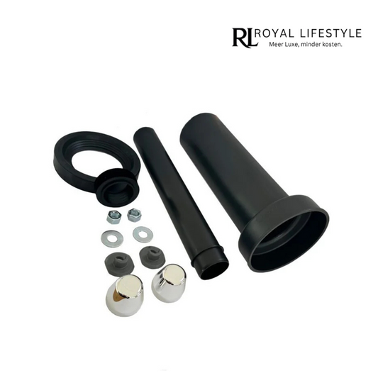 LYSKA - Universele Wandcloset Aansluitset 90-110 mm – 300 mm Lengte