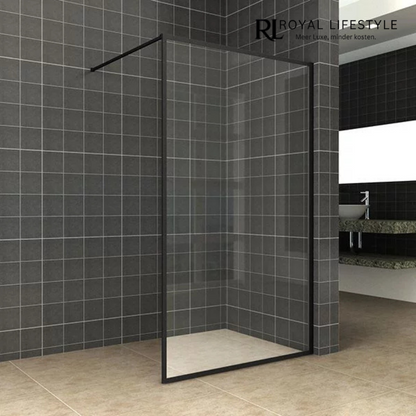 LYSKA Square Inloopdouche 800×2000 mm – 10 mm Veiligheidsglas met NANO-Coating