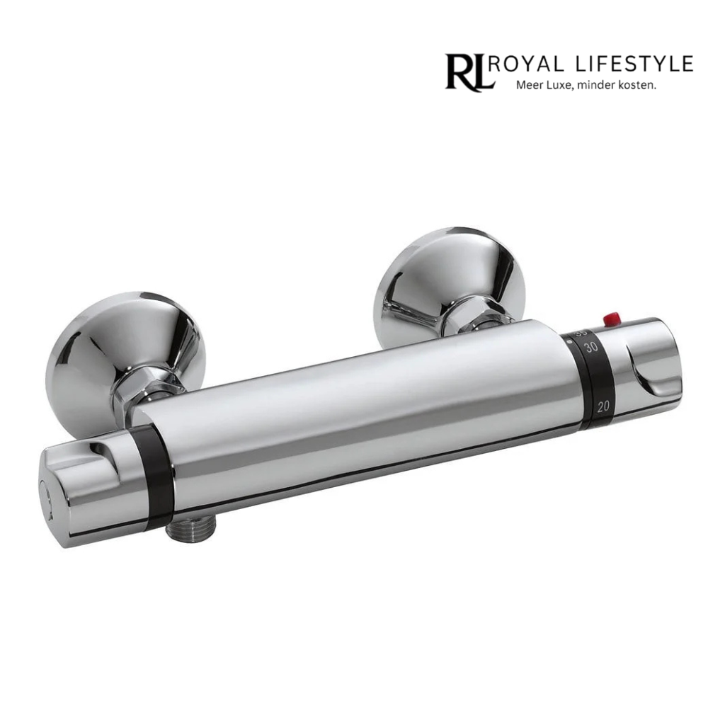 LYSKA Universele Thermostatische Douchemengkraan – 15 cm