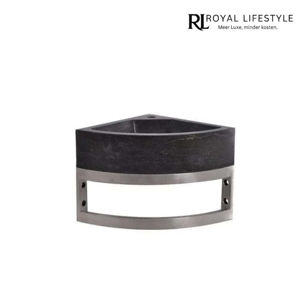 LYSKA Wiesbaden RVS Montagebeugel voor Hoek – 30×15 cm
