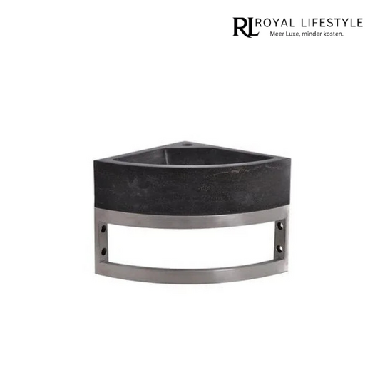 LYSKA Wiesbaden RVS Montagebeugel voor Hoek – 30×15 cm