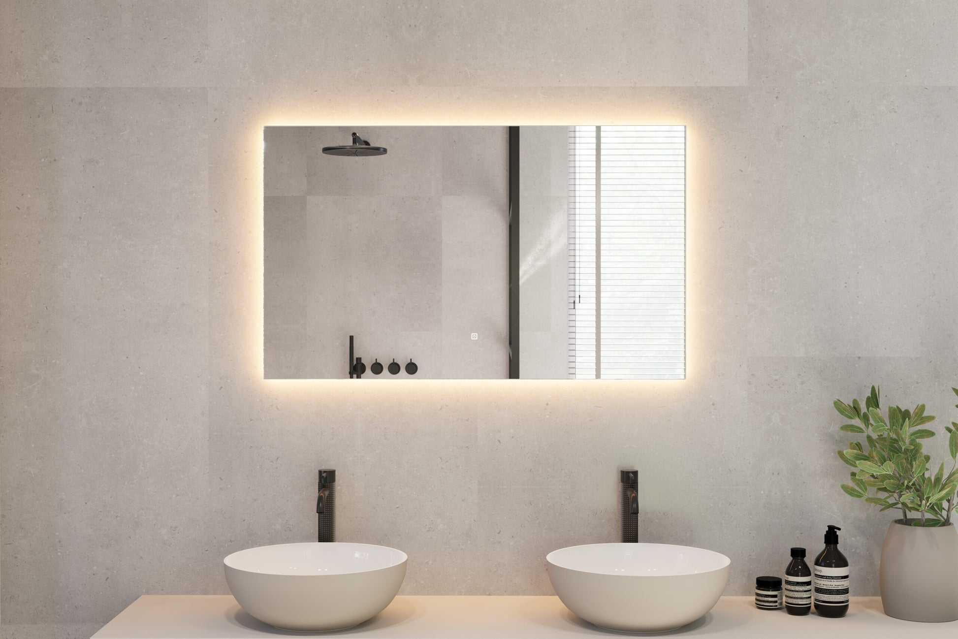 Viidako - Jimii LED Badkamerspiegel - 80x60cm